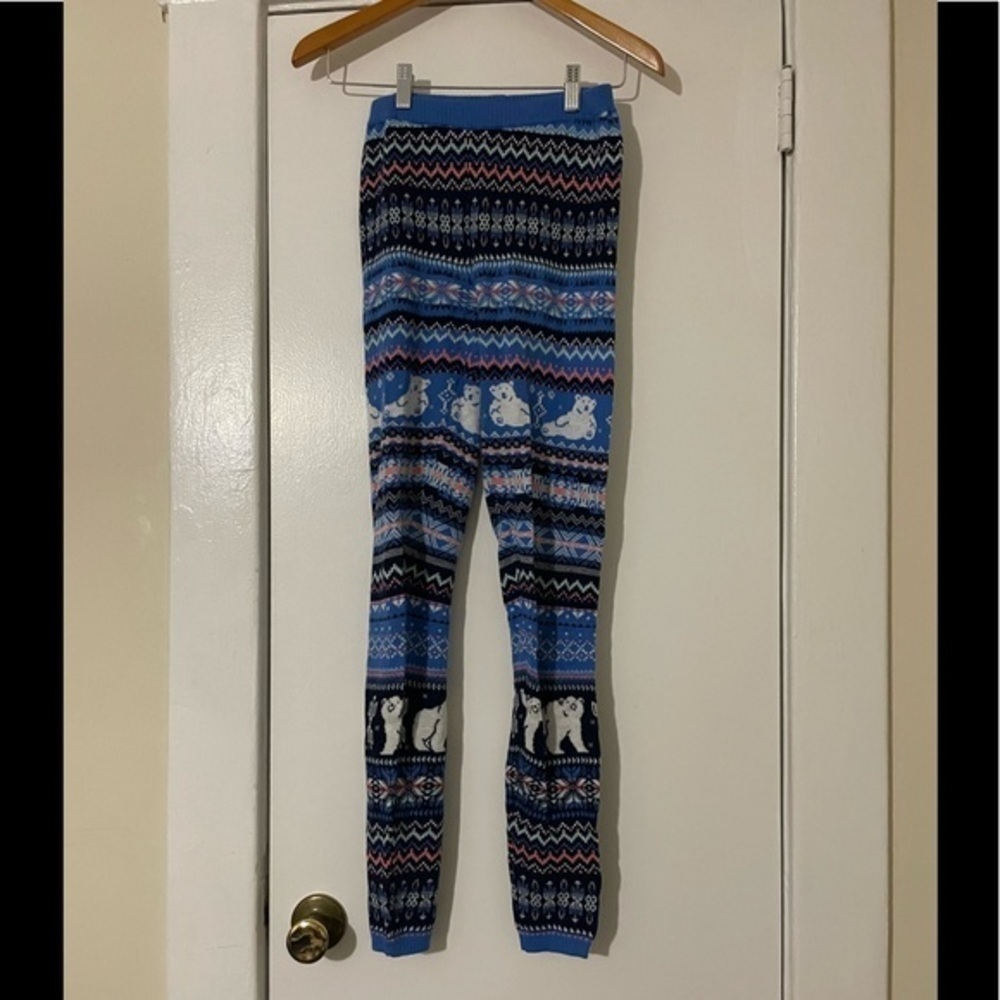 Mossimo blue winter pajama pants size Small
